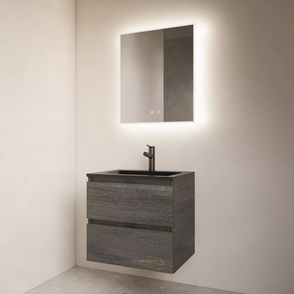 Badkamer spiegel GD Style 60cm met anticondens functie en indirecte/dimbare LED verlichting