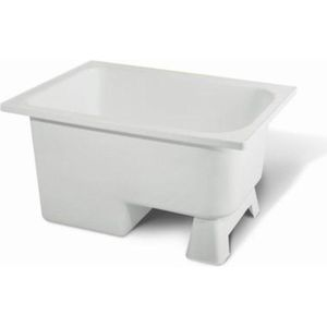 Zitbad Xellanz Marinella 103x65x52 cm glans wit