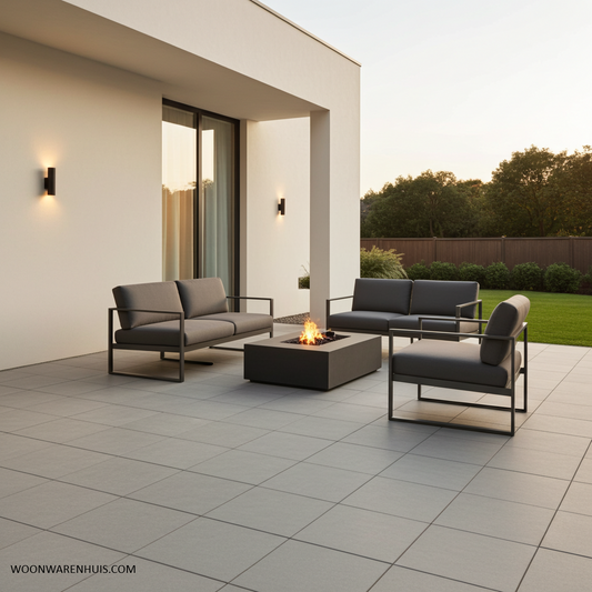 Tuintegel Urban Pro Grijs 2cm dik 60x60cm, 0,36m2