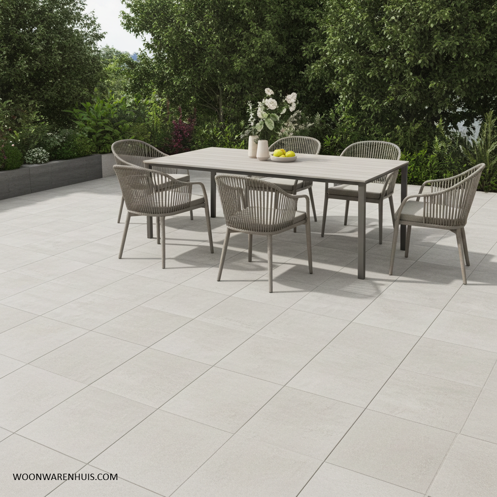 Tuintegel Urban Pro Grijs 2cm dik 60x60cm, 0,36m2