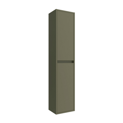 Badkamer kolomkast Salgar Noja 140cm groen mat