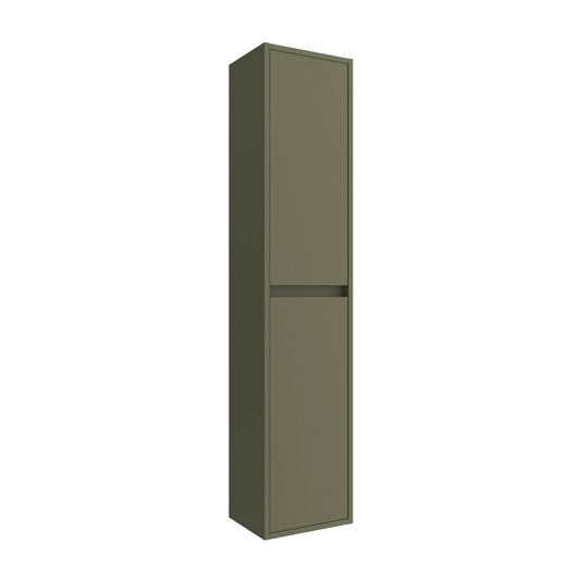 Badkamer kolomkast Salgar Noja 140cm groen mat