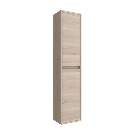 Badkamer kolomkast Salgar Noja 140cm licht eiken