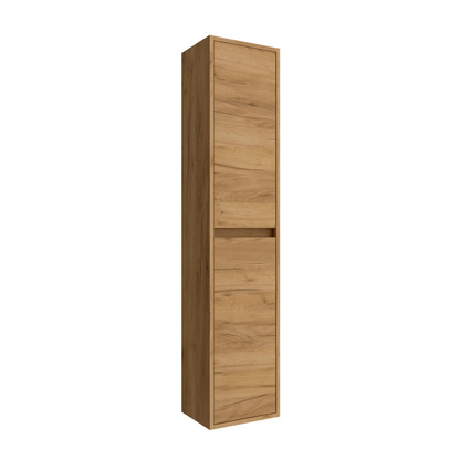 Badkamer kolomkast Salgar Noja 140cm afrikaans eiken