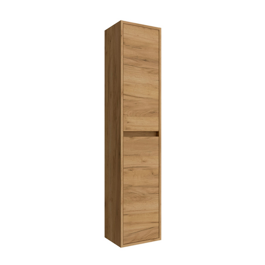Badkamer kolomkast Salgar Noja 140cm afrikaans eiken