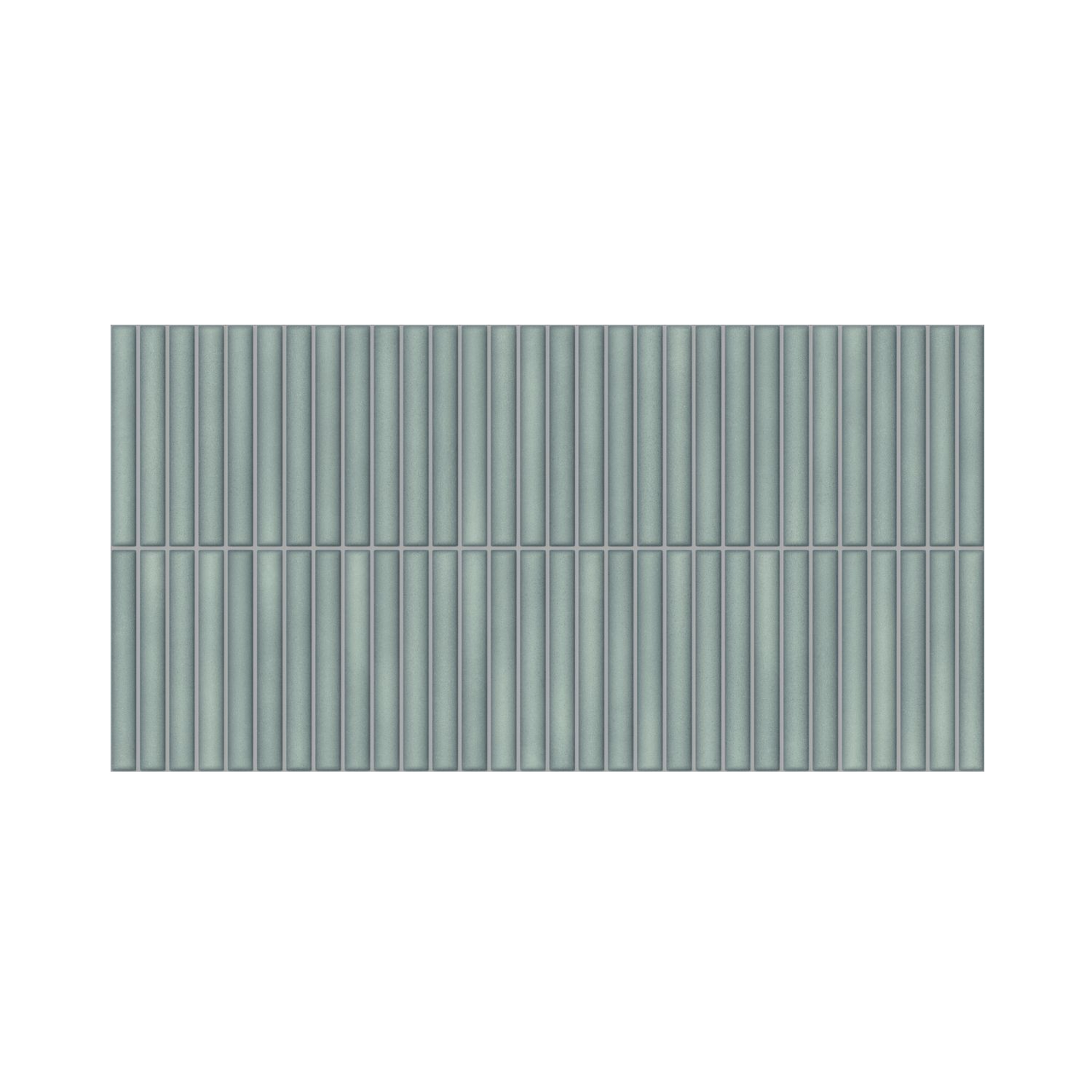 Wandtegel Valencia KitKat 62x32cm in mat zeegroen, 1m2