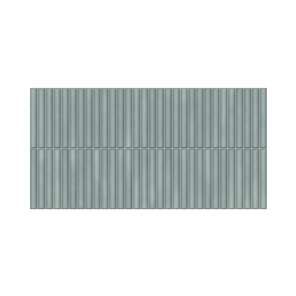 Wandtegel Valencia KitKat 62x32cm in mat zeegroen, 1m2