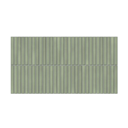 Wandtegel Valencia KitKat 62x32cm in mat mint groen, 1m2