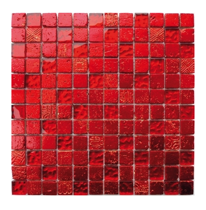 Mozaiektegel KB color mix 30x30 cm, 0.09 m2