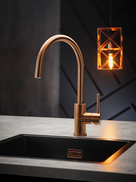 Keukenmengkraan Reginox Cano Copper II in PVD koper