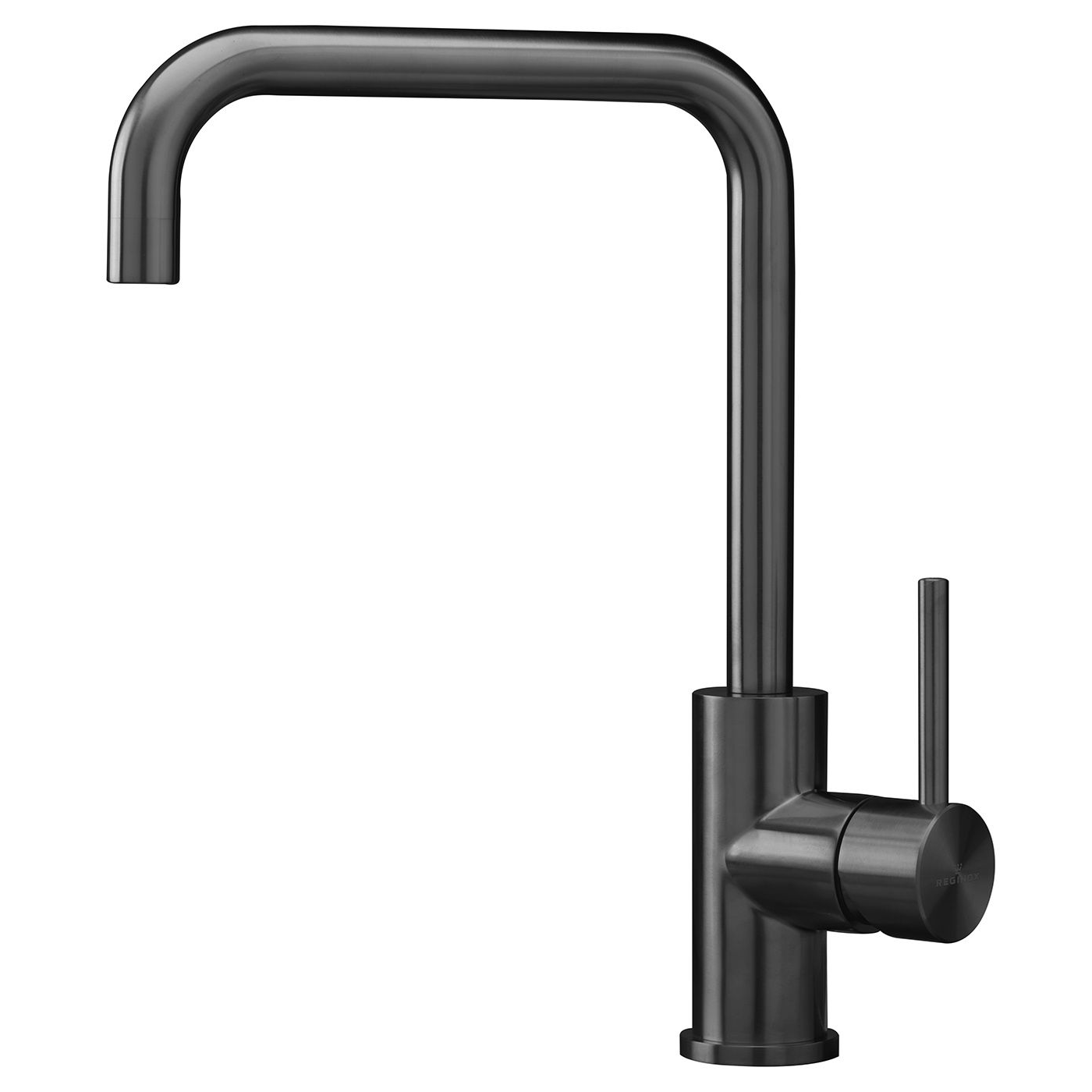 Keukenmengkraan Reginox Crystal Gunmetal II in PVD gunmetal grijs