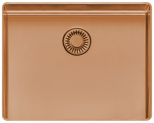 Keukenspoelbak Reginox New York Slim 50x40 cm Copper II in PVD koper