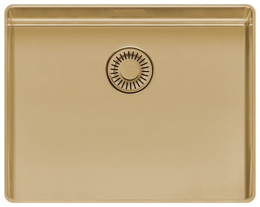 Keukenspoelbak Reginox New York Slim 50x40 cm Gold II in PVD gold