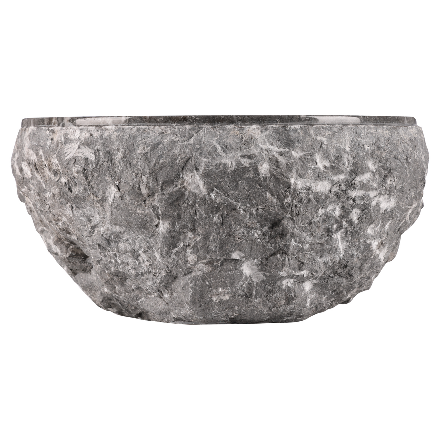 Opbouw waskom Differnz Asti 38cm Marmer grijs