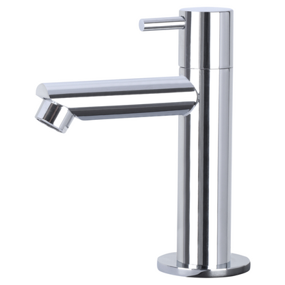 Complete hoekfonteinset Differnz Cleo 30x30 cm keramiek en chroom rechte kraan
