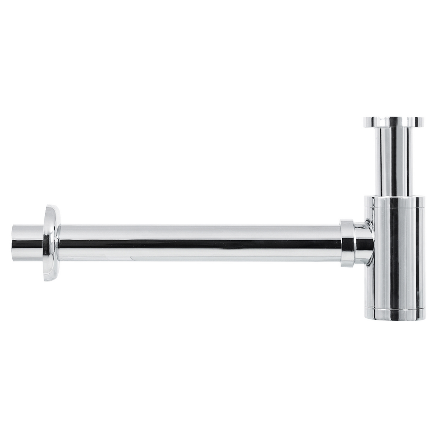 Complete hoekfonteinset Differnz Cleo 30x30 cm keramiek en chroom rechte kraan