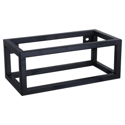 Complete fonteinset met handdoekrek Differnz Force 40x22 cm beton en koper gebogen kraan
