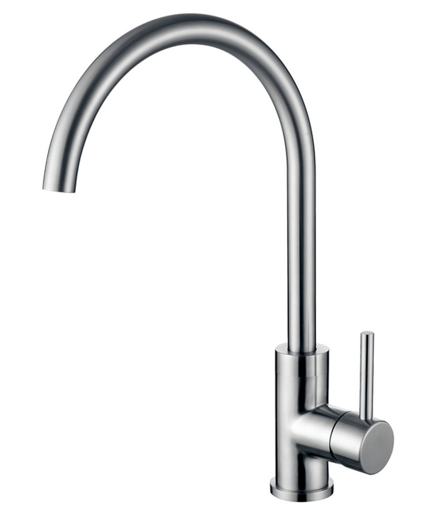 Keukenmengkraan Wiesbaden Austin met coldstart in geborsteld RVS