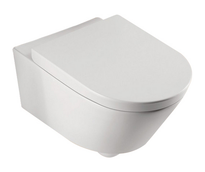 One pack Inbouwreservoir Geberit Duofix UP-320 met Sigma reservoir, drukplaat wit en wandcloset Metro