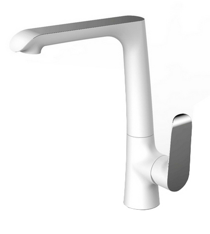Keukenmengkraan Xellanz Tarma wit en chroom