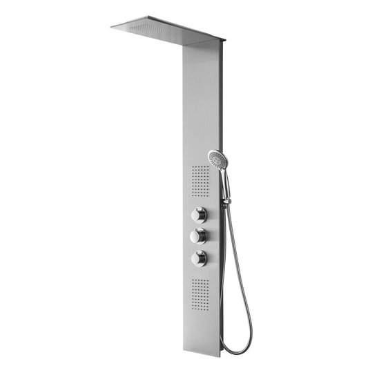 Thermostatische douchekolom Wiesbaden Ontario RVS