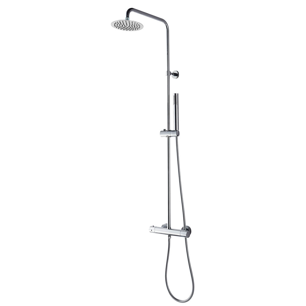 Thermostatische opbouw regendoucheset Xellanz Caralda Eco chroom