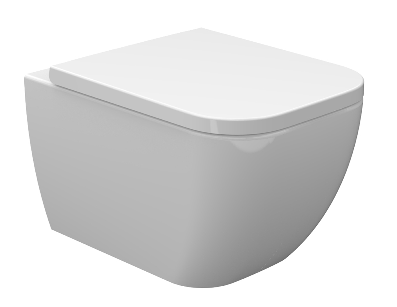 One pack Inbouwreservoir Geberit Duofix UP-320 met Sigma reservoir, drukplaat wit en wandcloset Sky