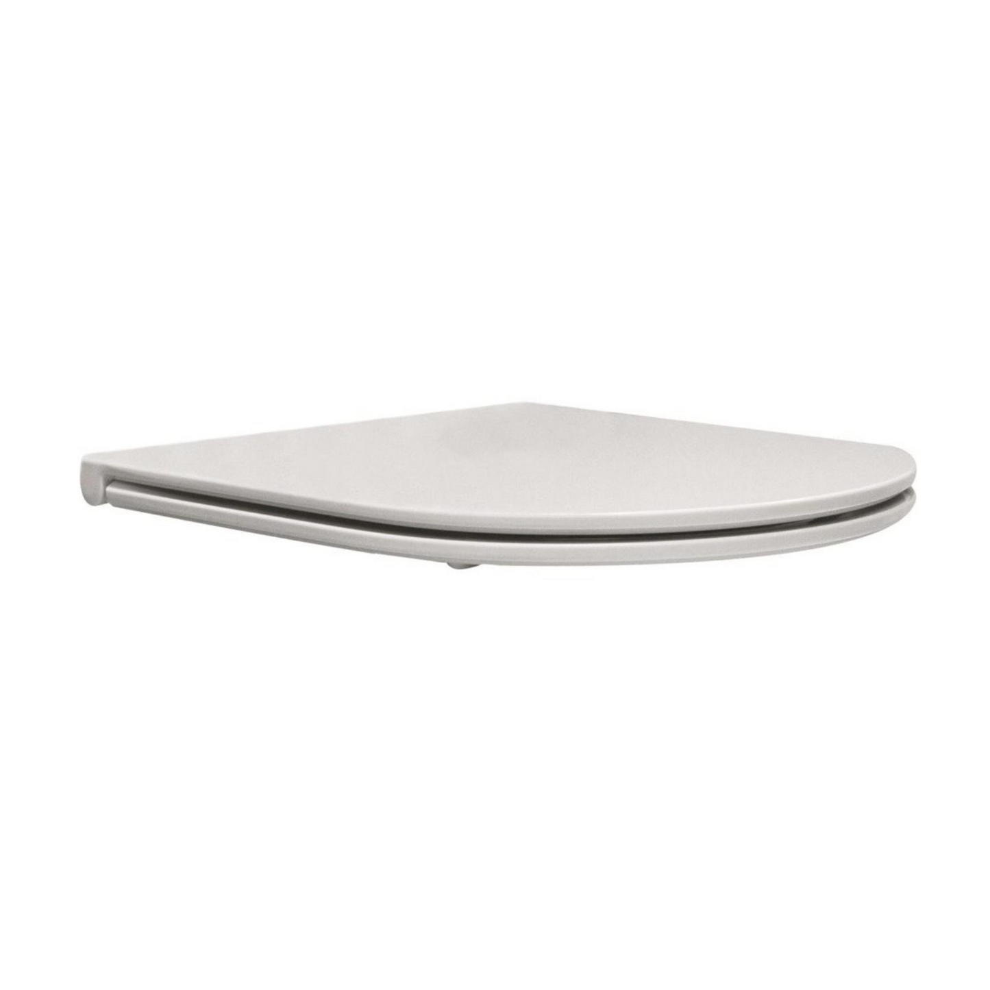Toiletzitting Wiesbaden Shade Slime softclose en quick release in mat wit
