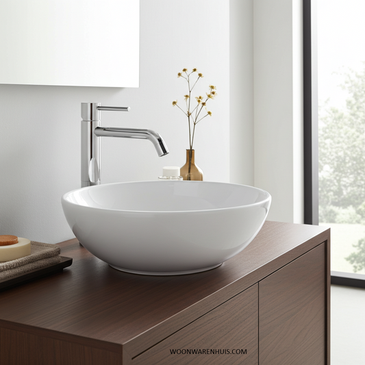 Wastafelmengkraan Wiesbaden Style XL hoog in chroom