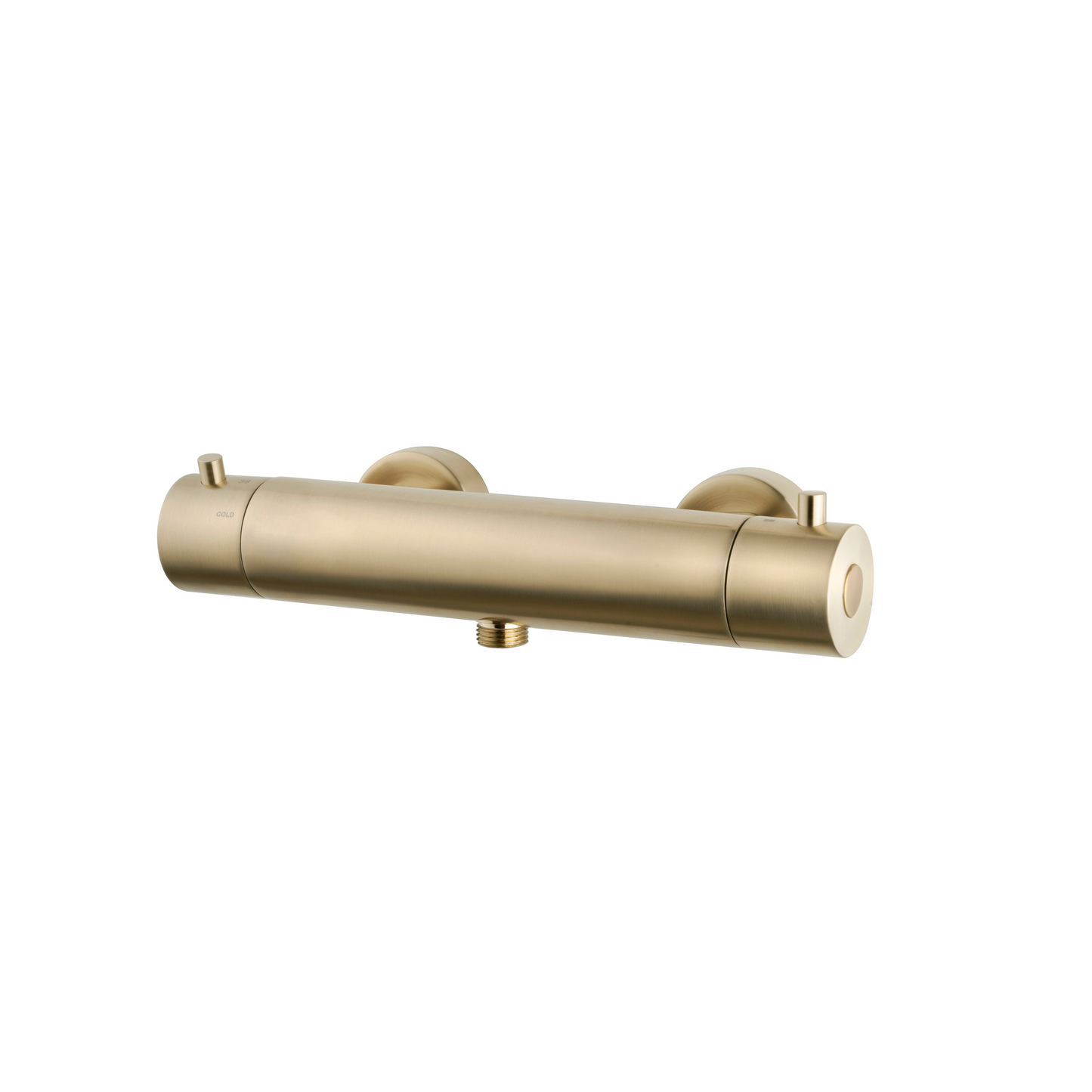 Thermostatische douchekraan Wiesbaden Caral met Cool Touch in messing