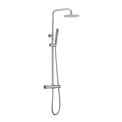 Thermostatische opbouw regendoucheset Xellanz Twenty Eco chroom