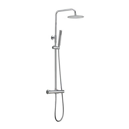 Thermostatische opbouw regendoucheset Xellanz Twenty Eco chroom