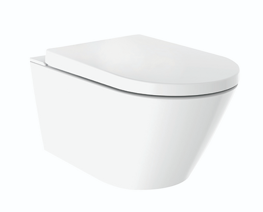 Wandcloset Douche-WC Xellanz Vesta ECO rimless wit