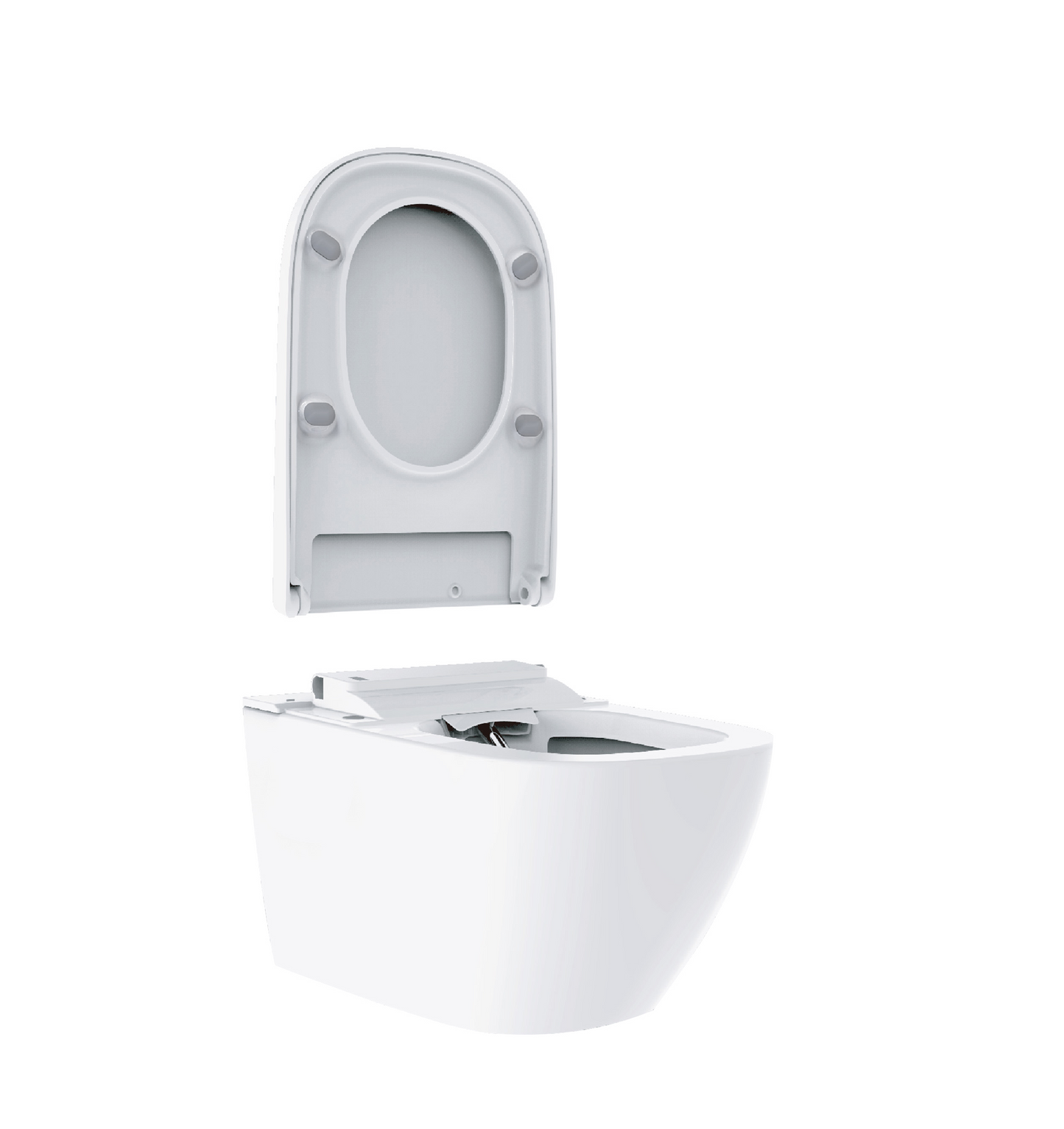 Wandcloset Douche-WC Xellanz Vesta ECO rimless wit