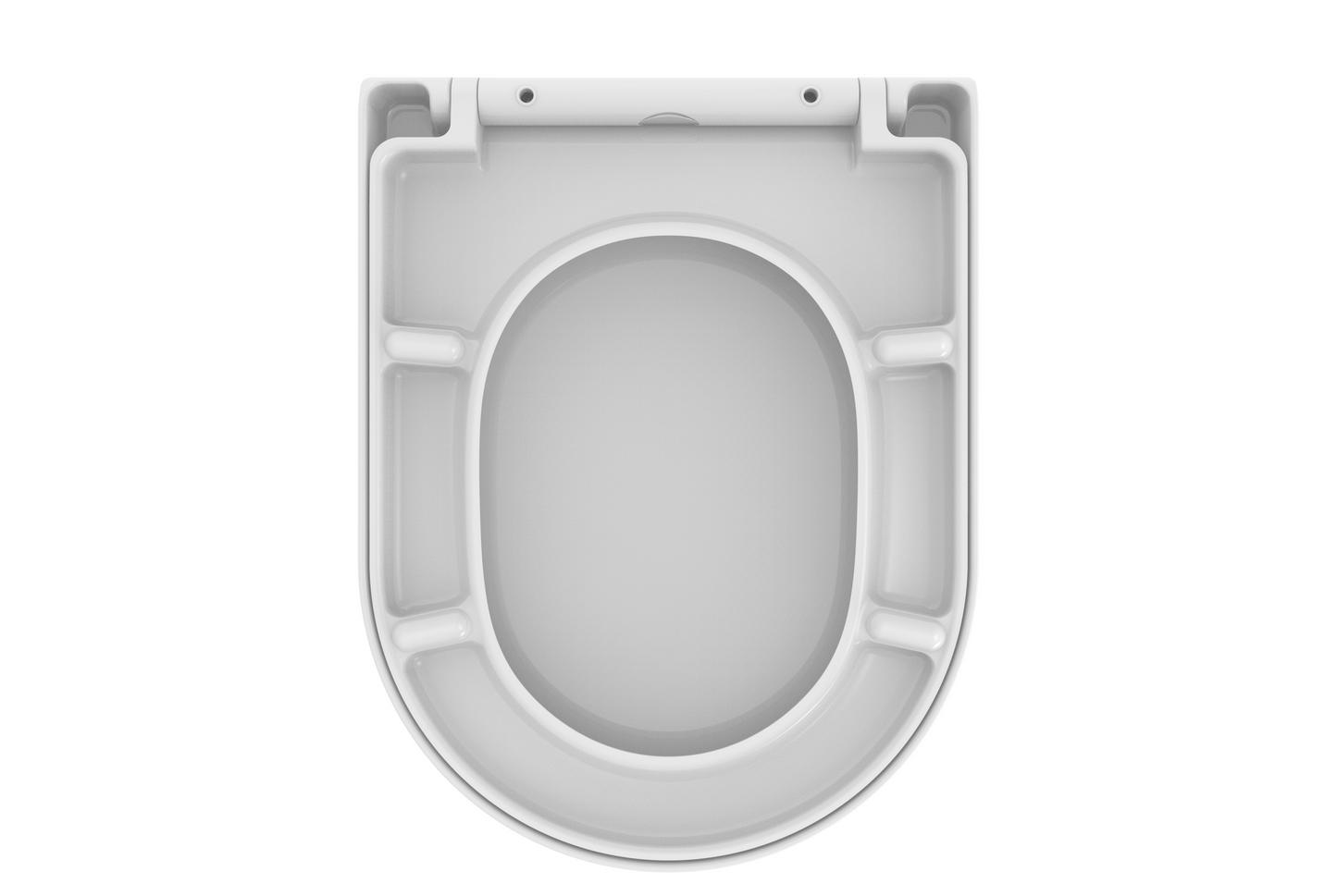Toiletzitting Wiesbaden Vesta softclose en quick release in mat wit