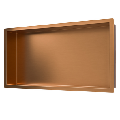 Inbouwnis voor douche Wiesbaden Demis 60x30 cm in geborsteld brons
