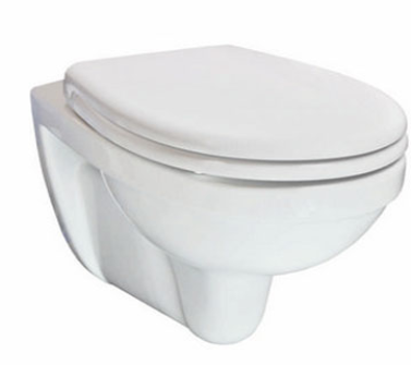 One pack Inbouwreservoir Geberit Duofix UP-320 met Sigma reservoir, drukplaat wit en wandcloset Trevi