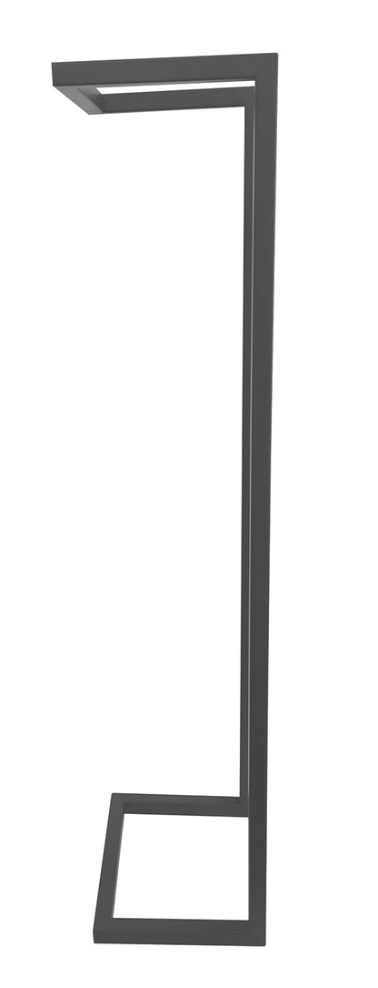 Handdoekrek Wiesbaden Loft 95x25x20cm in gunmetal