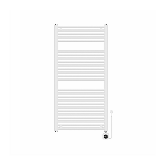 Elektrische designradiator Elara Smart Wifi 120cm x 60cm glans wit