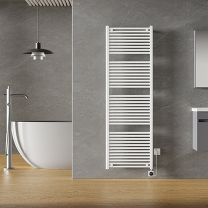 Elektrische designradiator Elara Smart Wifi 180cm x 60cm glans wit