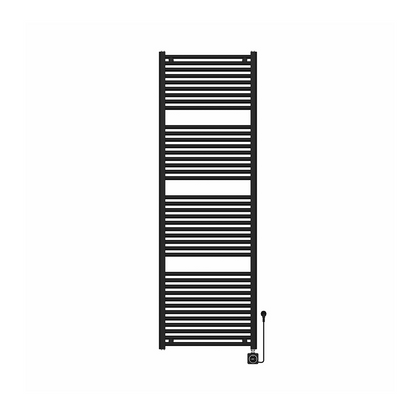 Elektrische designradiator Elara Smart Wifi 180cm x 60cm mat zwart