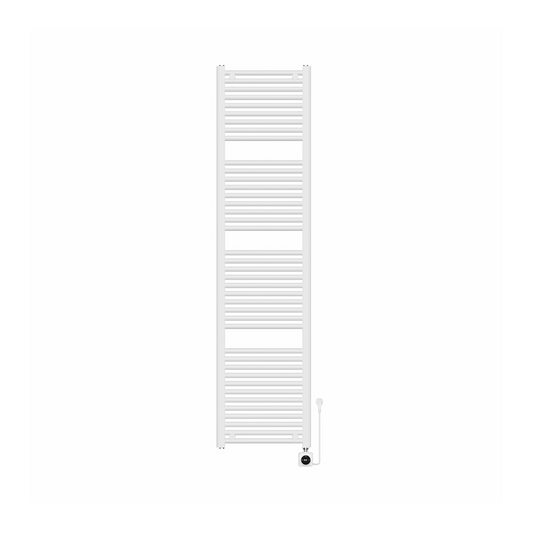 Elektrische designradiator Elara Smart Wifi 180cm x 45cm glans wit