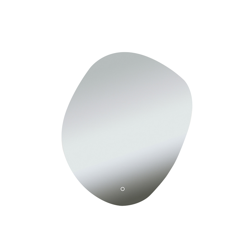 Badkamerspiegel Wiesbaden Ellva 100x120cm met anti-condens functie en indirecte/dimbare LED verlichting