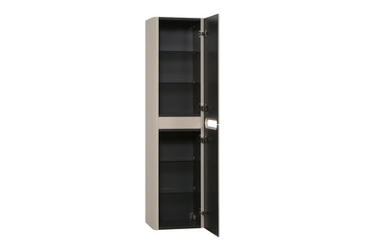 Badkamer kolomkast Wiesbaden Sulora 160cm mat beige
