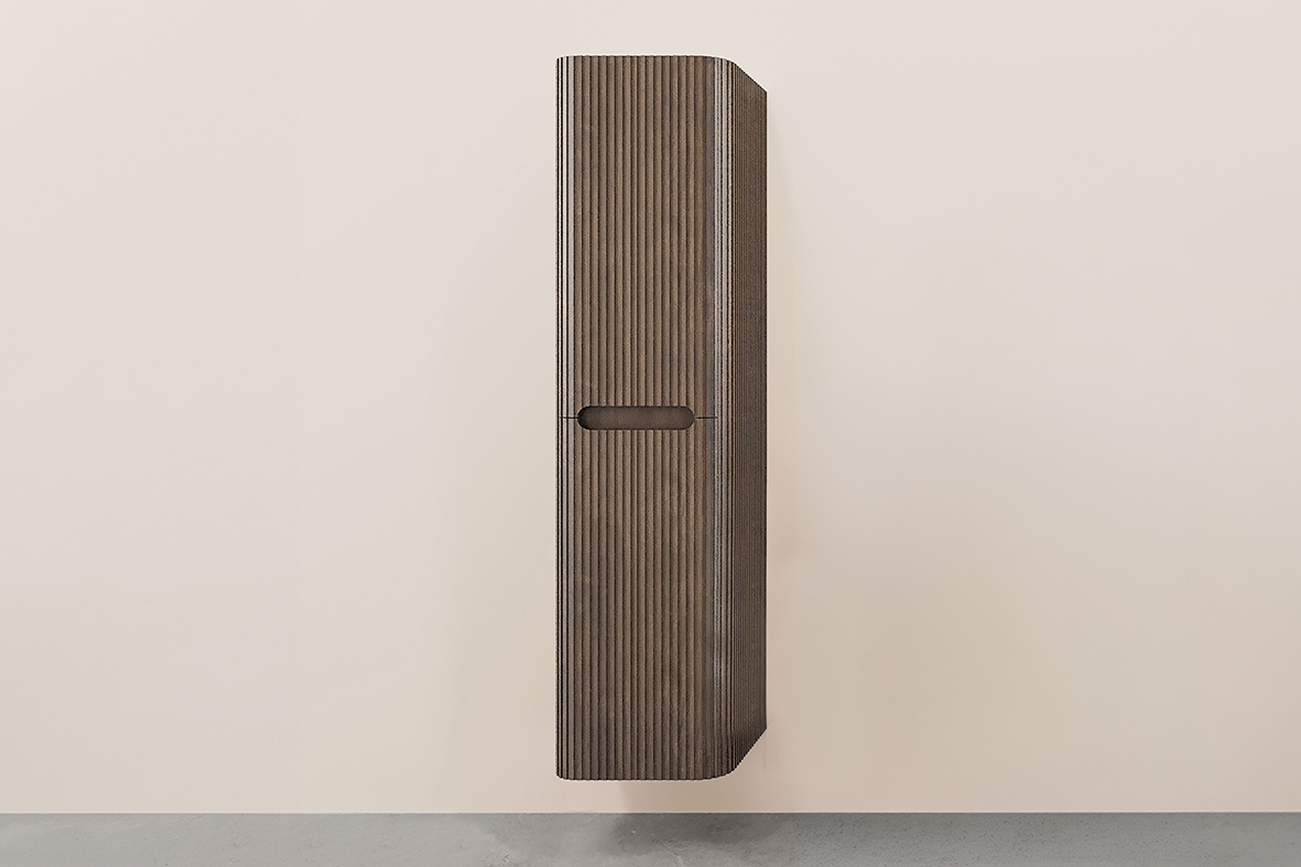 Badkamer kolomkast Wiesbaden Sulora 160cm bruin eiken