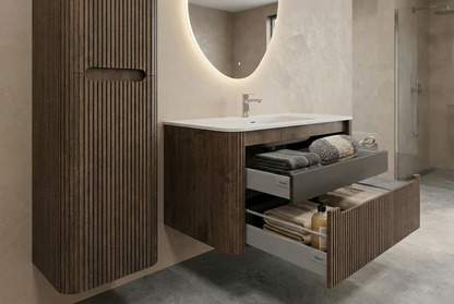 Project Wiesbaden Bruin & Brons: warme luxe in de badkamer