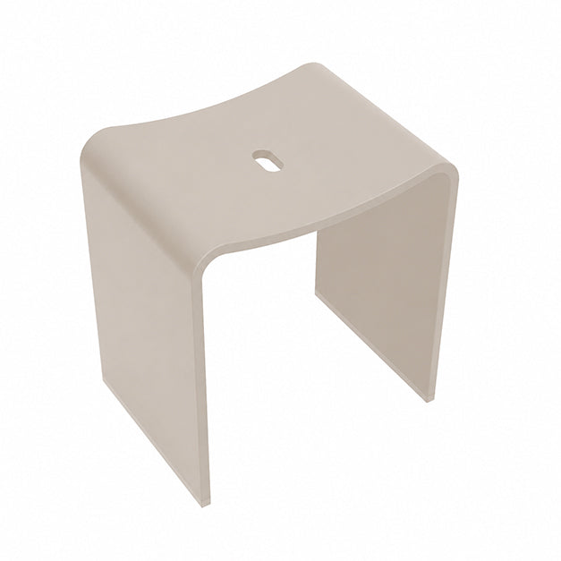 Douchekruk Wiesbaden Zita Solid surface 40x30cm mat beige