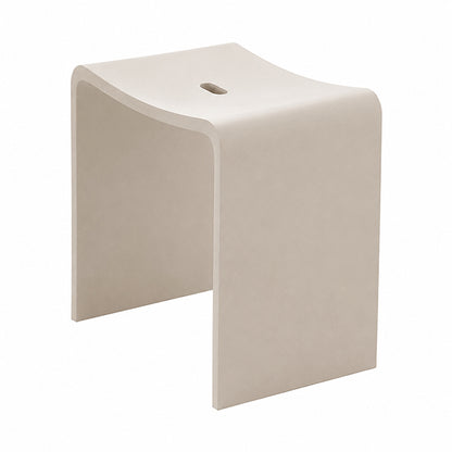 Douchekruk Wiesbaden Zita Solid surface 40x30cm mat beige