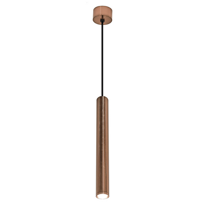 Hanglamp Wiesbaden Oriona 33cm dimbaar geborsteld brons koper