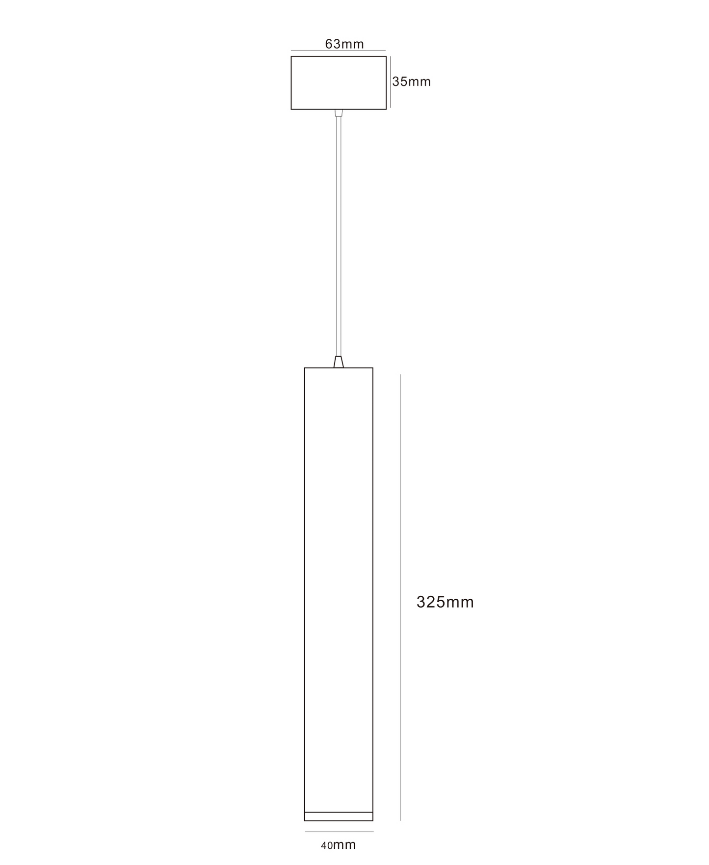 Hanglamp Wiesbaden Oriona 33cm dimbaar geborsteld brons koper
